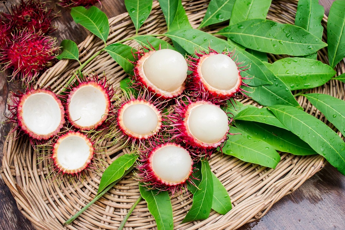  Rambutan  penerangan tentang bagaimana untuk membersihkan 