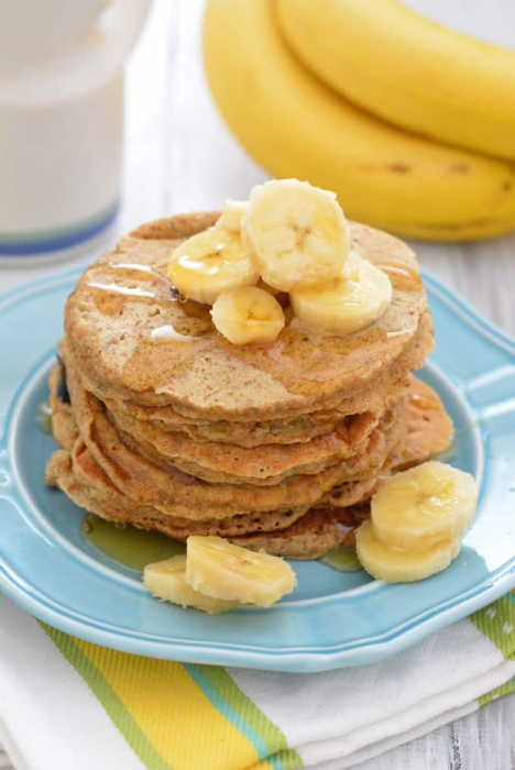 pancake oat dengan pisang