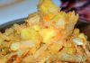 patates ve etli haşlanmış lahana